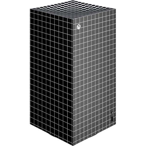 Black Grid XBox Series X Digital Edition Console Skin